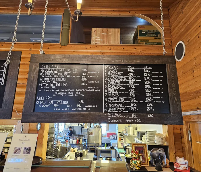 Restaurant menu translation